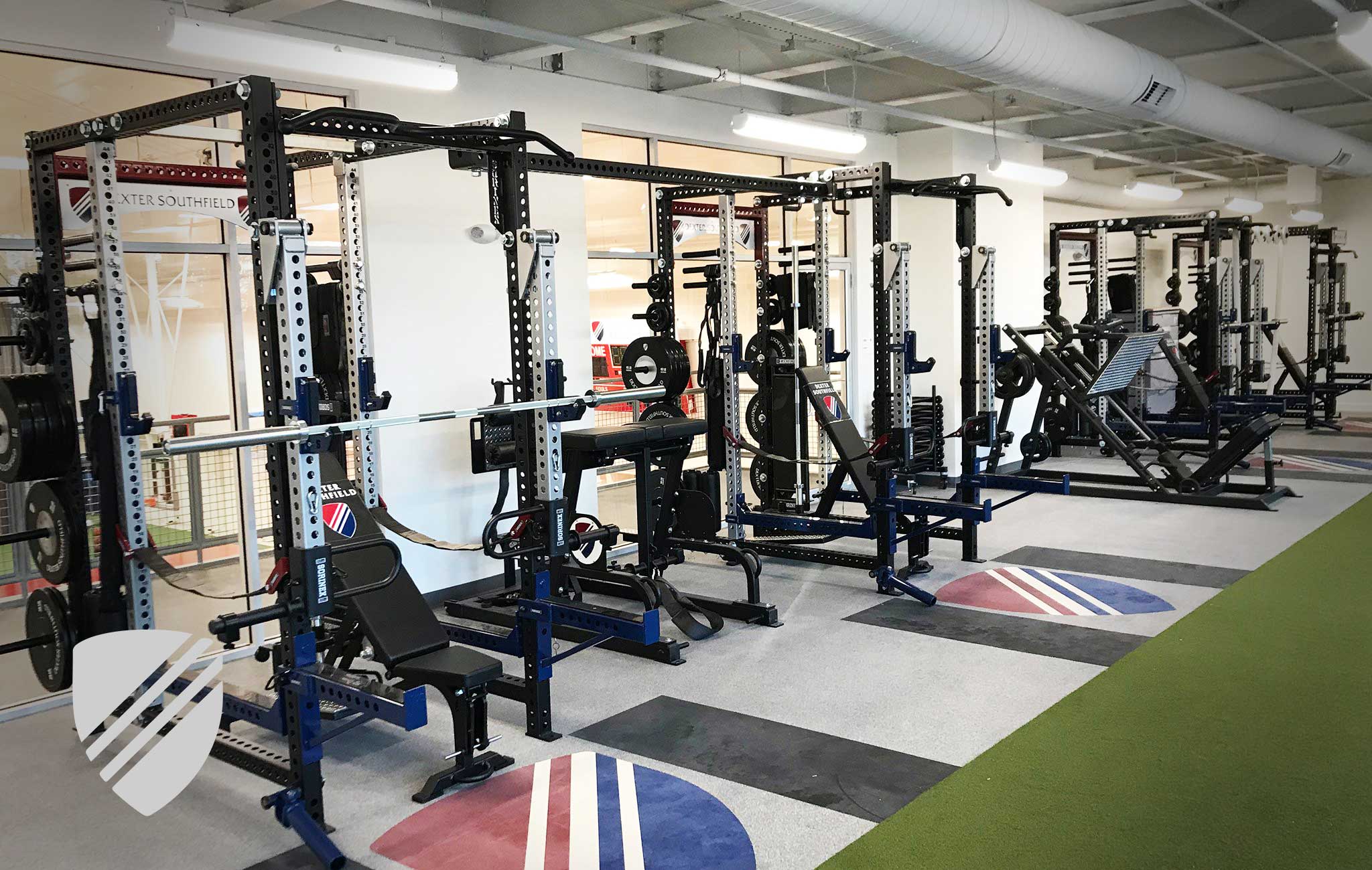 Dexter Southfield High School Sorinex strength and conditioning facility