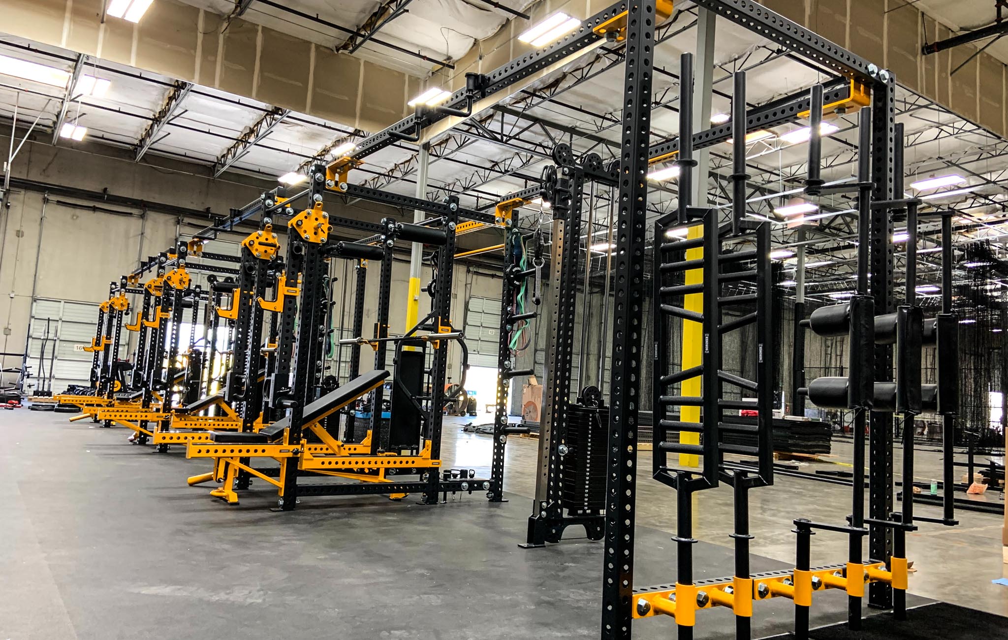 Driveline Baseball weight room