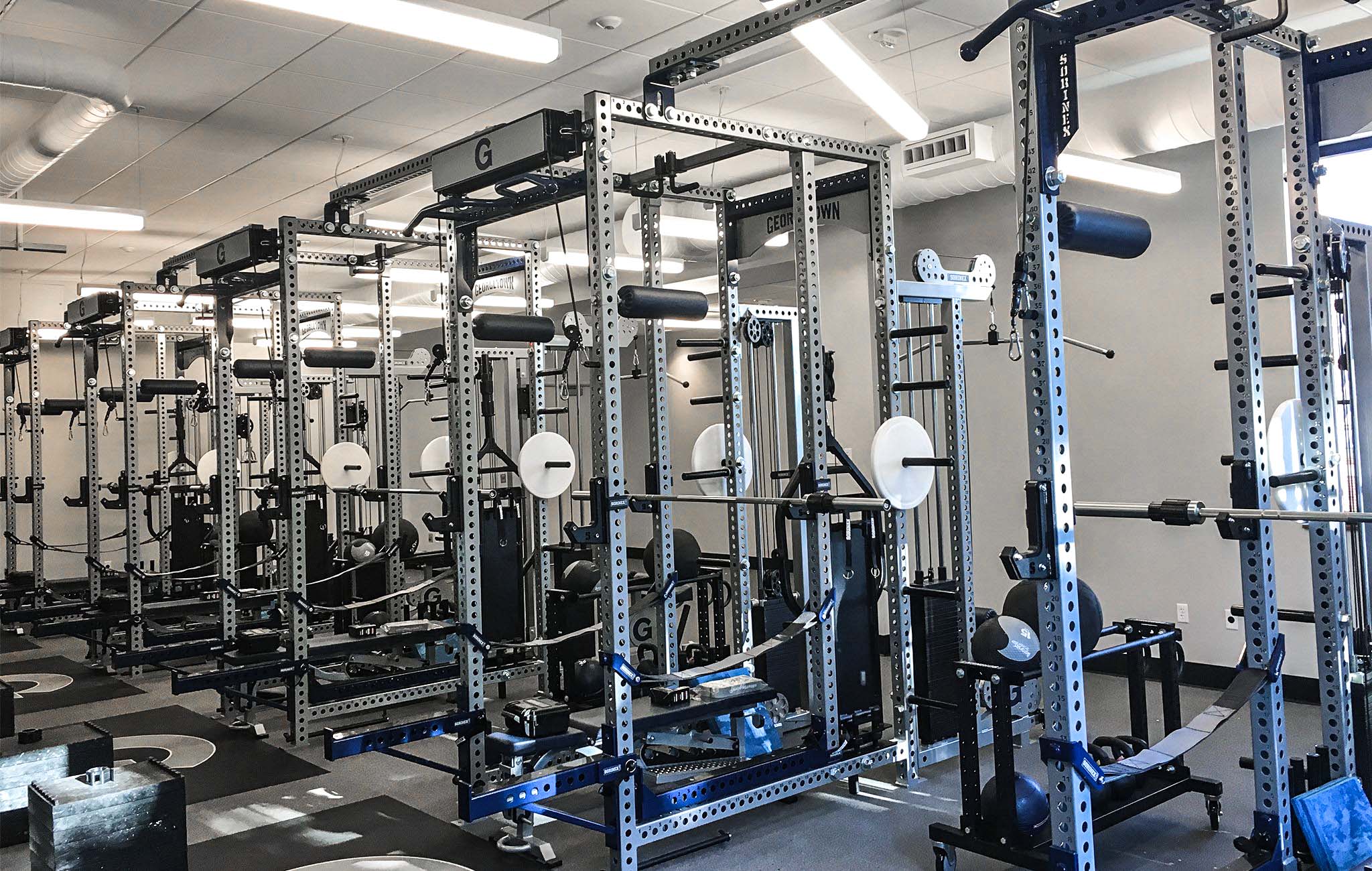 Georgetown Basketball Weight Room