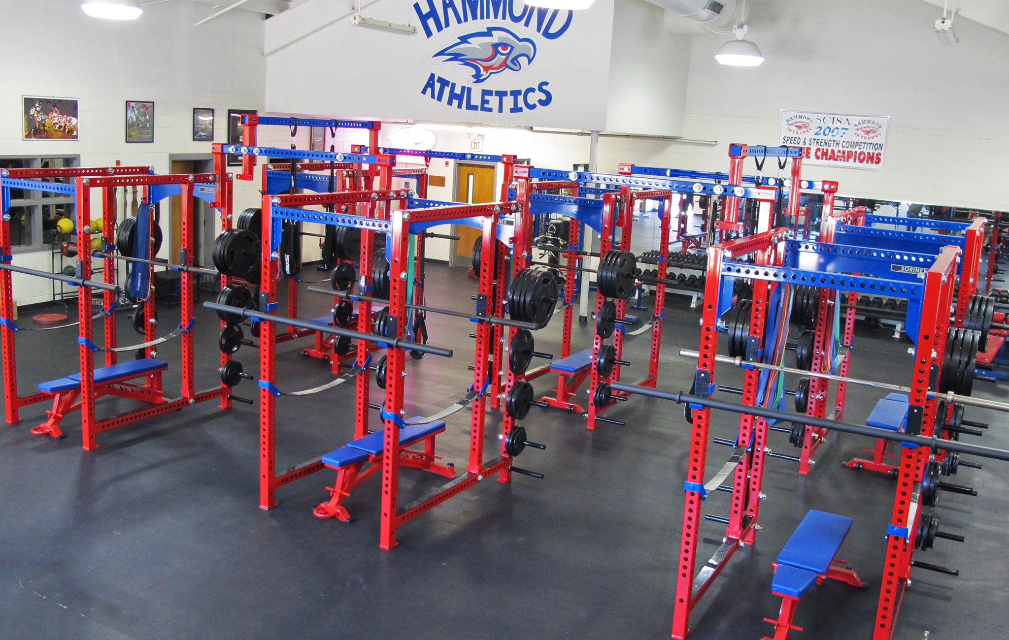 Hammond High School Weight Room