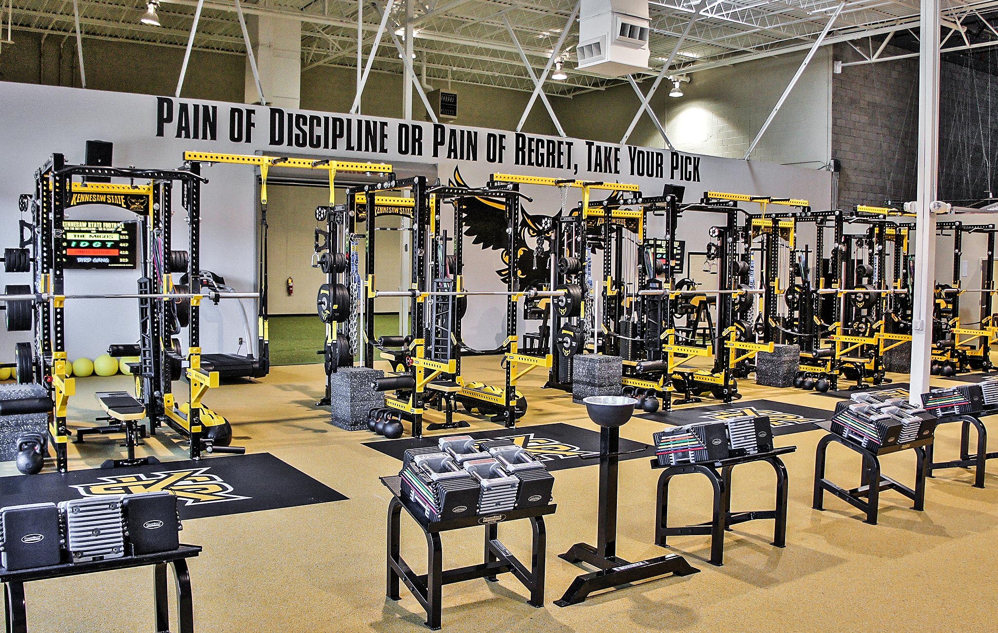 Kennesaw State University Weight Room