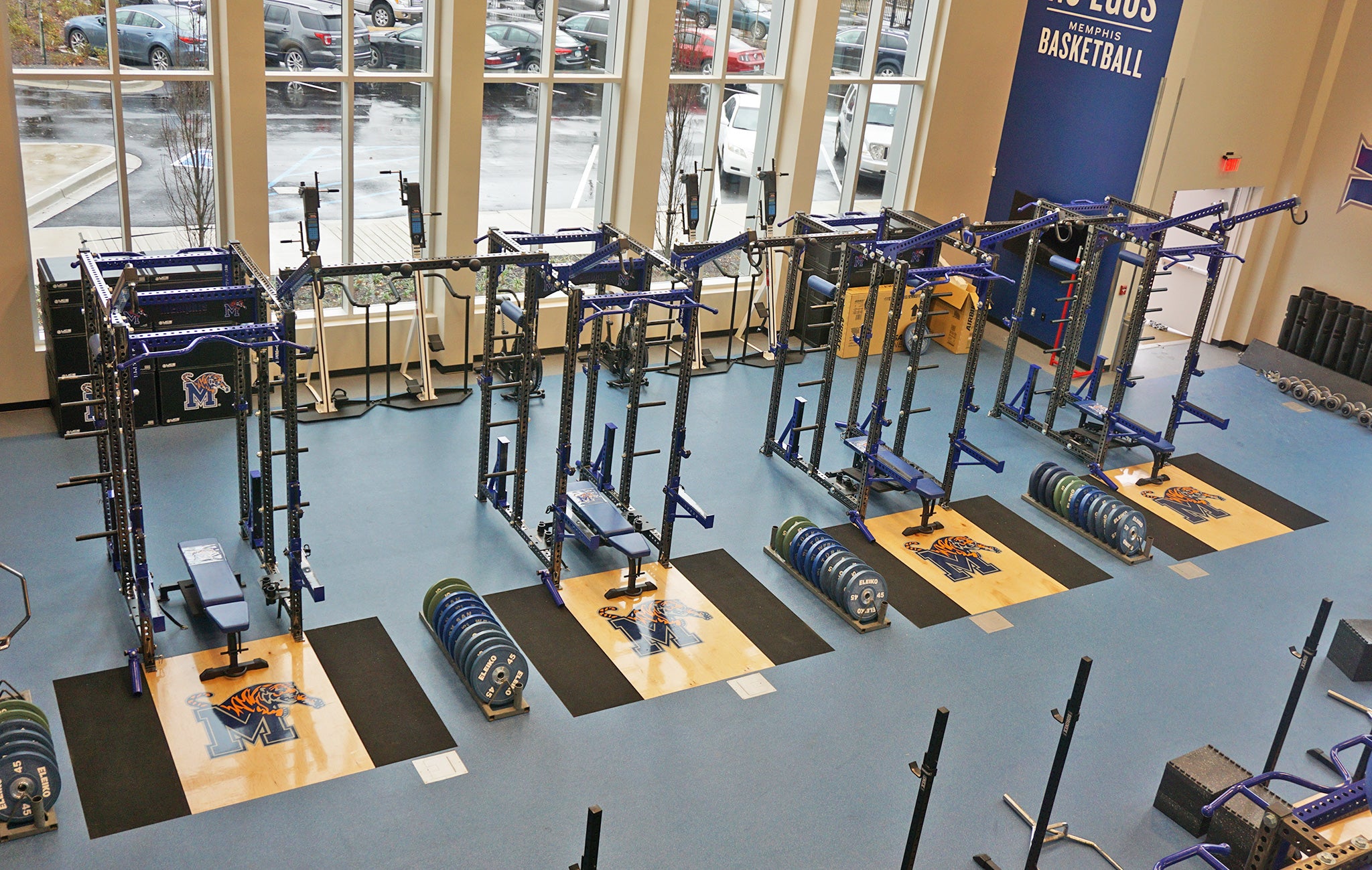 University of Memphis Basketball Weight Room