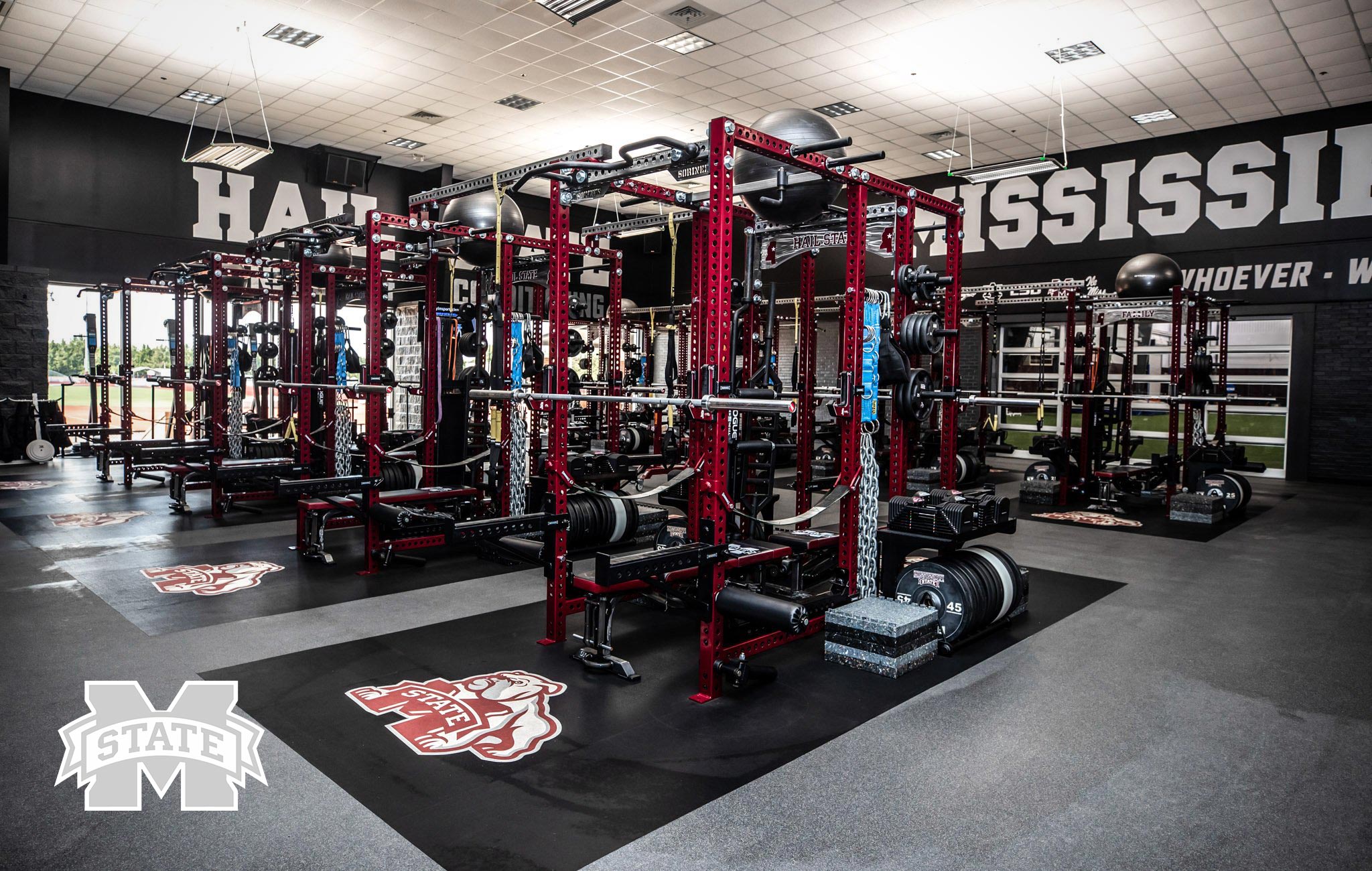 Mississippi State Sorinex strength and conditioning facility