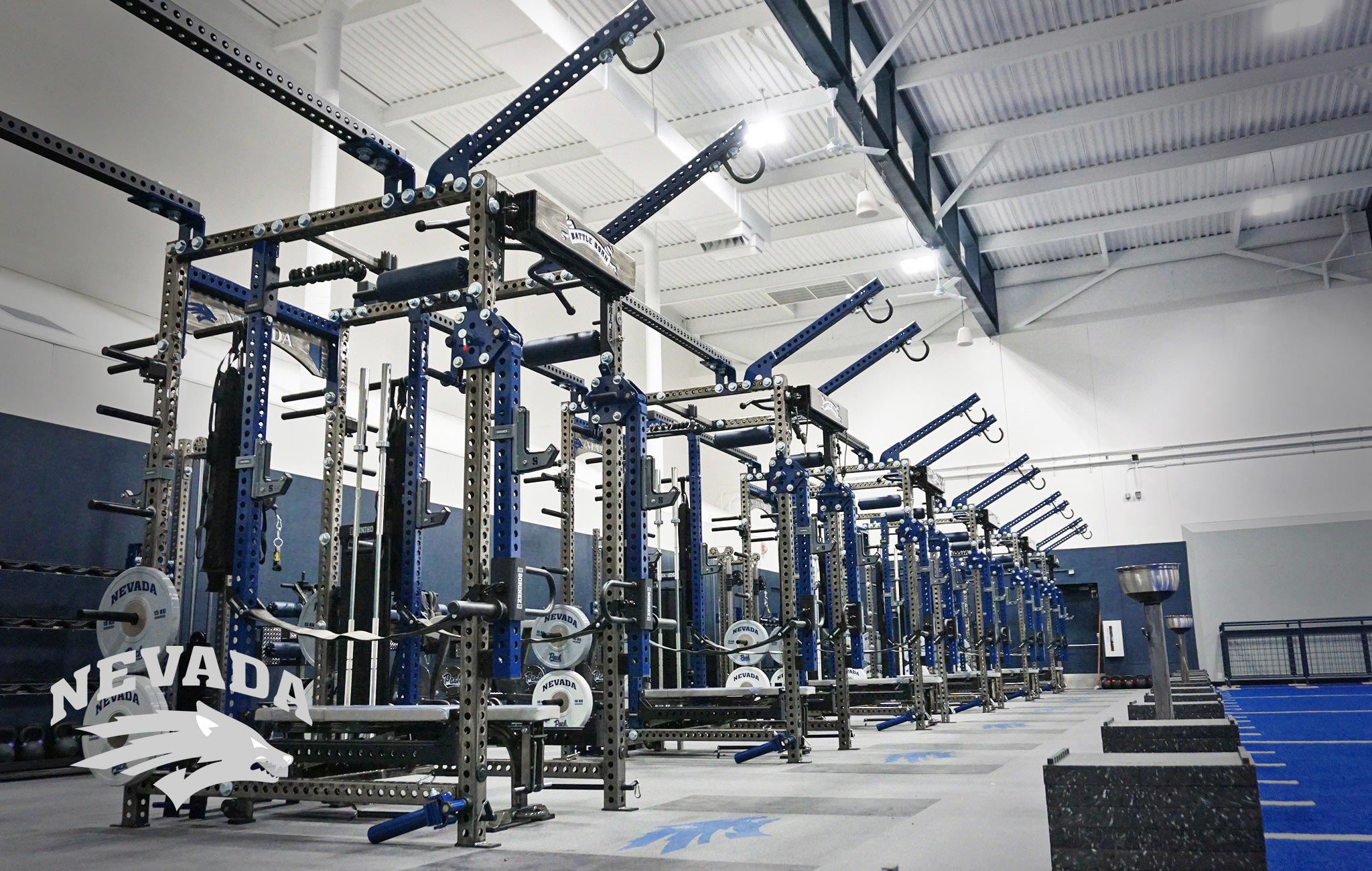 University of Nevada Sorinex strength and conditioning facility