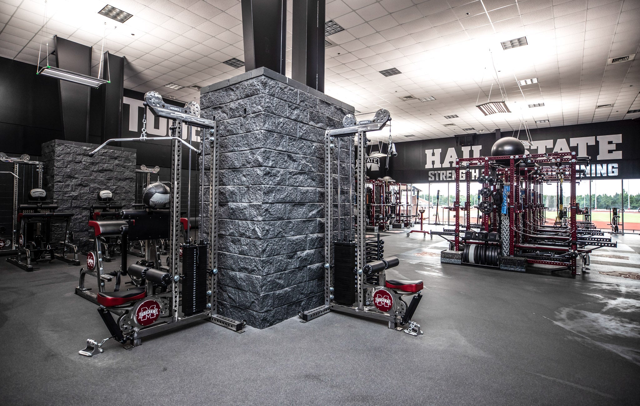 Mississippi State power racks