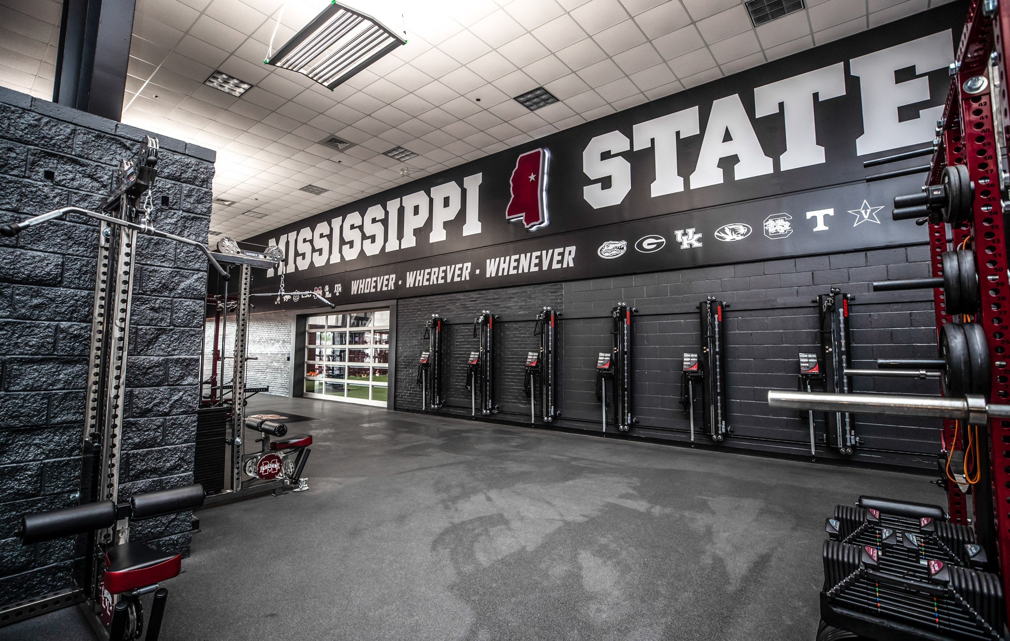 Mississippi State power racks