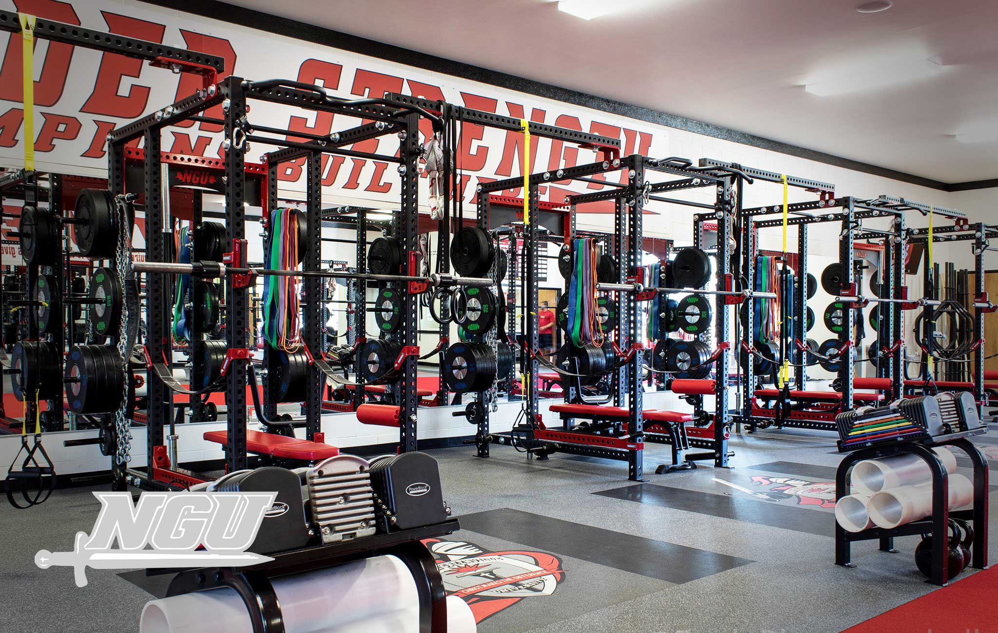 North Greenville University Sorinex strength and conditioning facility