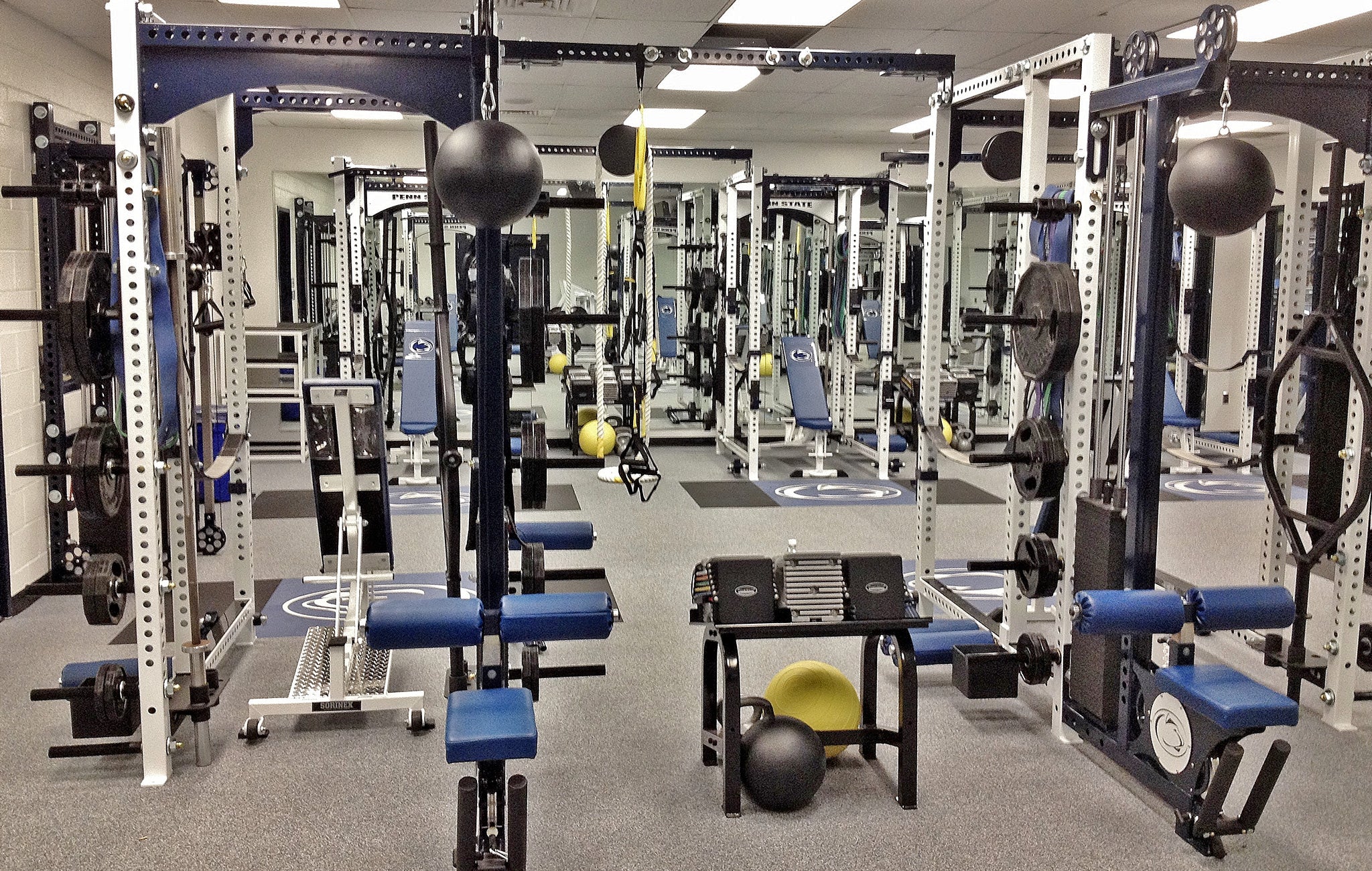 Penn State University Weight Room