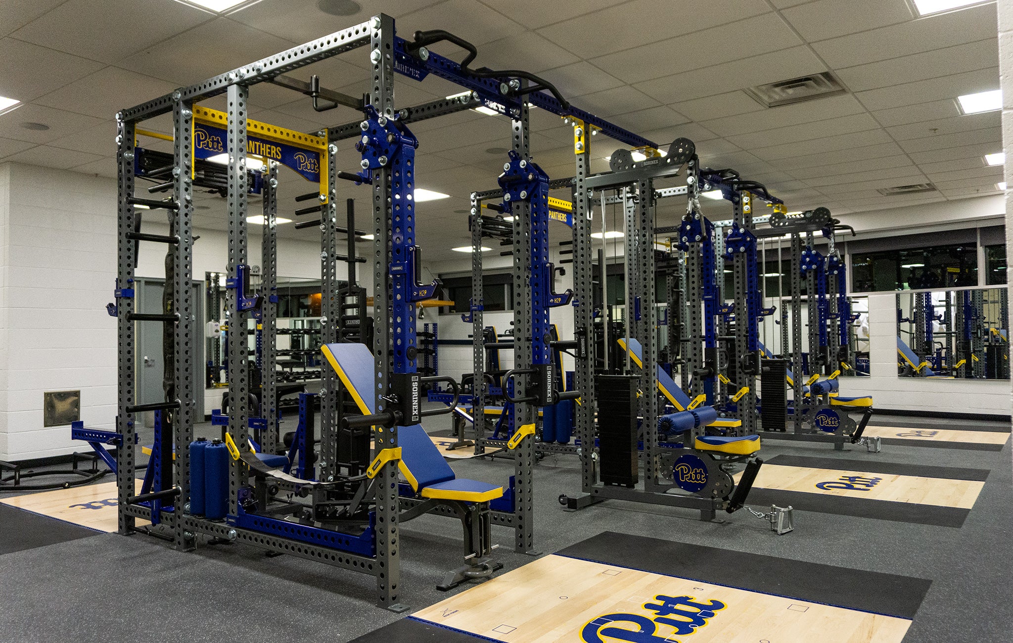 University of Pittsburgh Basketball Weight Room