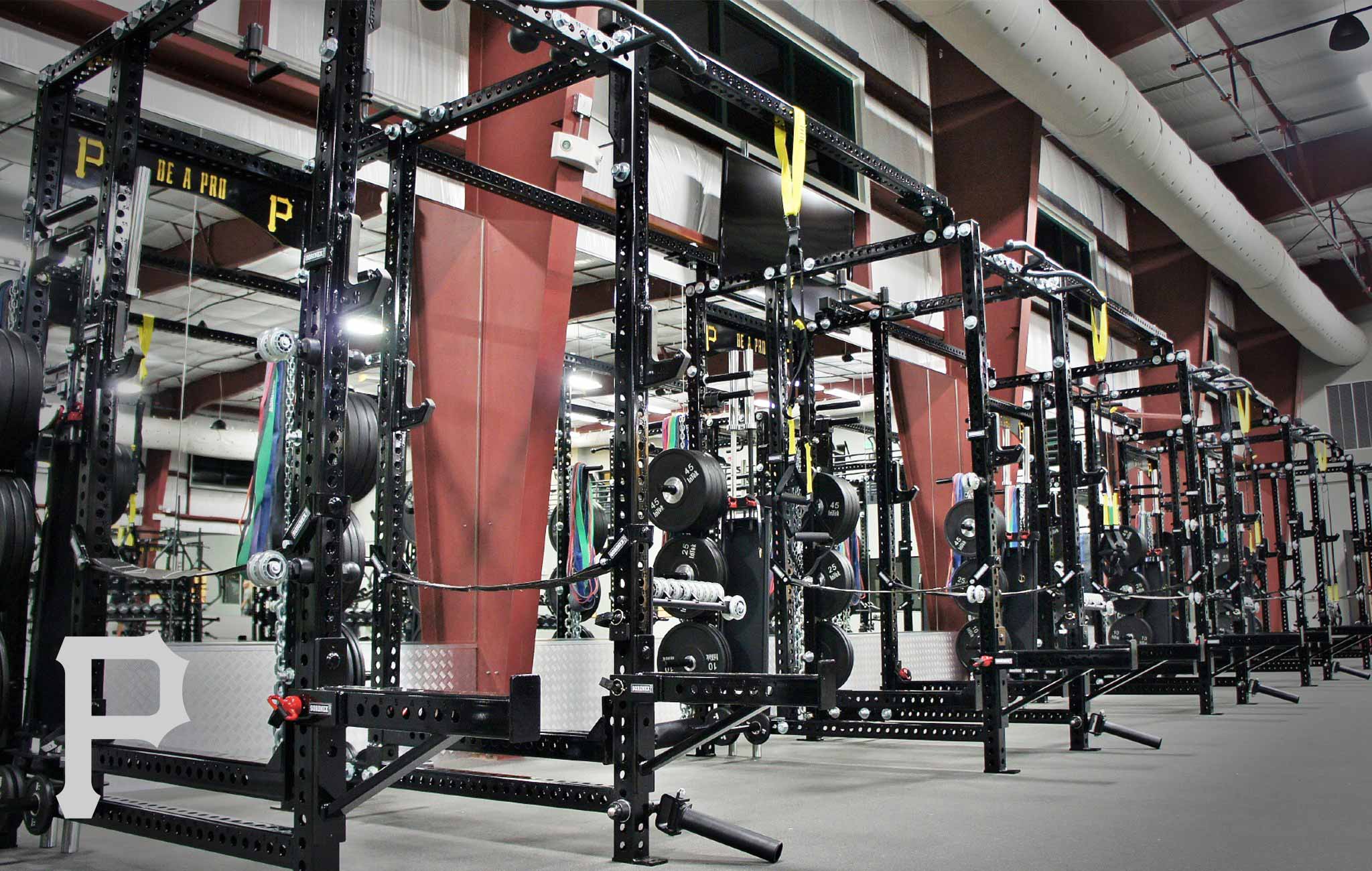 Pittsburgh Pirates Sorinex strength and conditioning facility