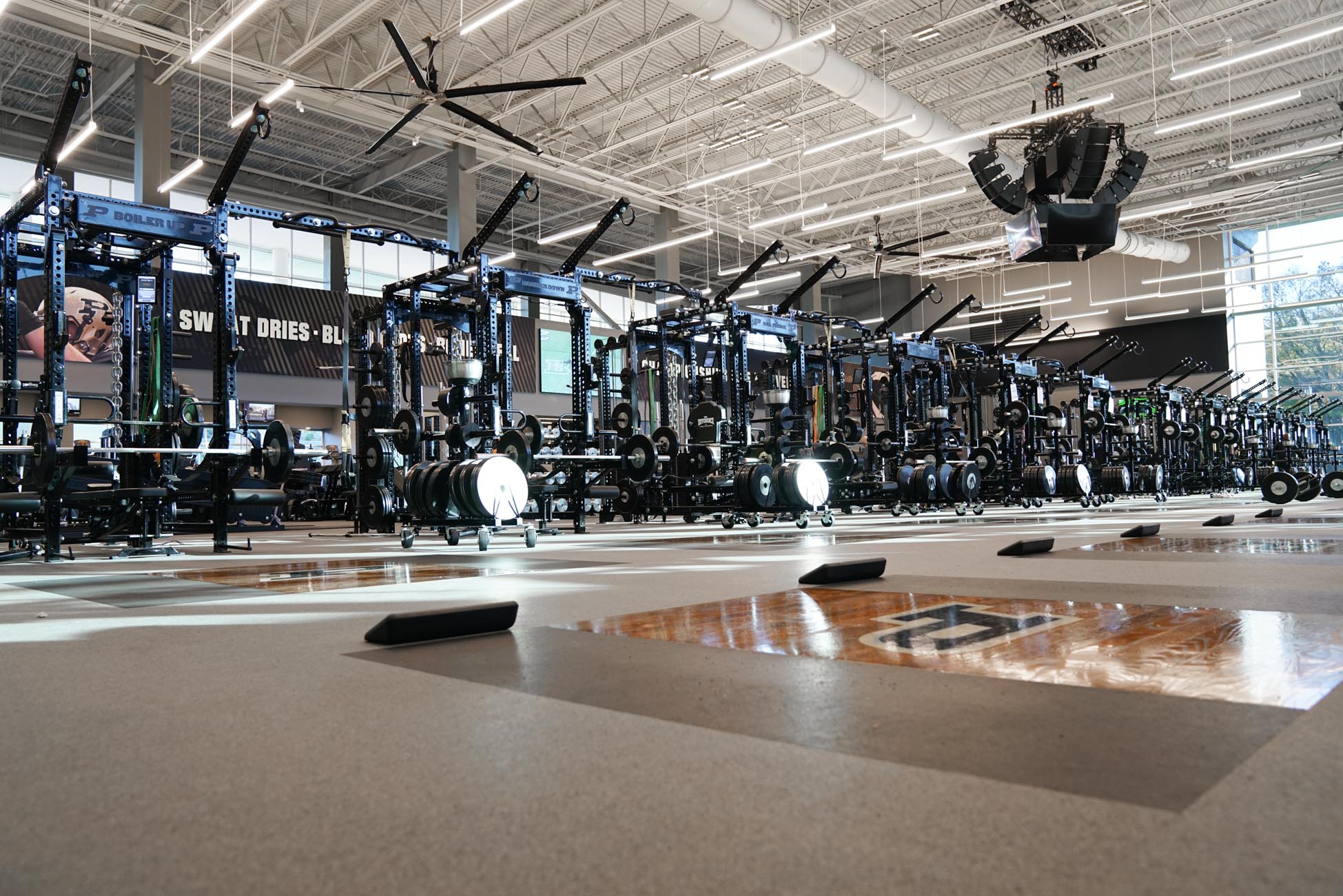 Purdue University Weight room