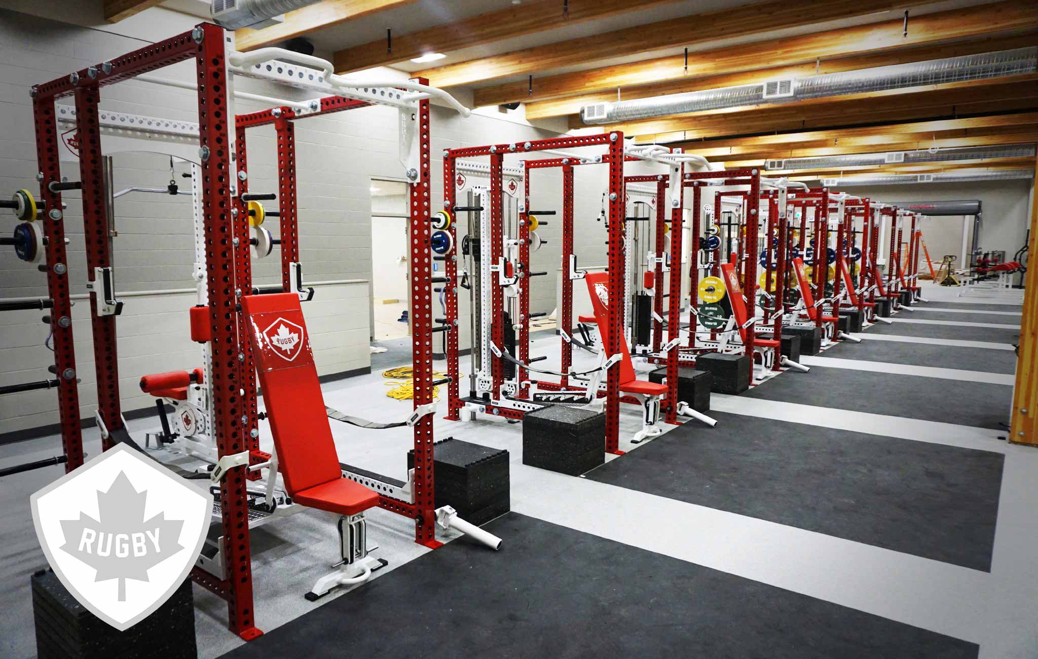 Rugby Canada Sorinex strength and conditioning facility