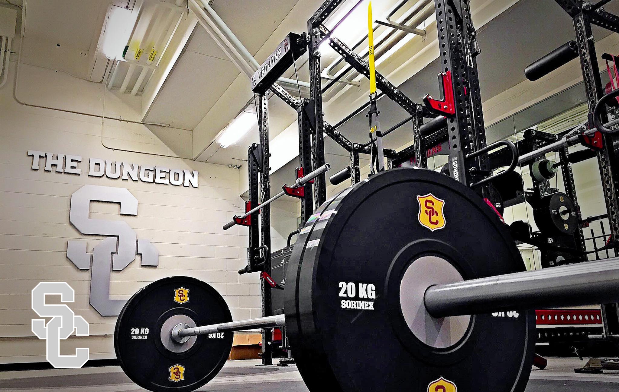 Southern California throwers Sorinex strength and conditioning facility