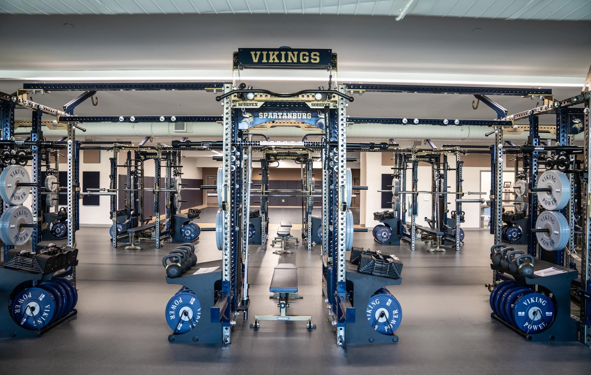 Spartanburg High School base camp rack