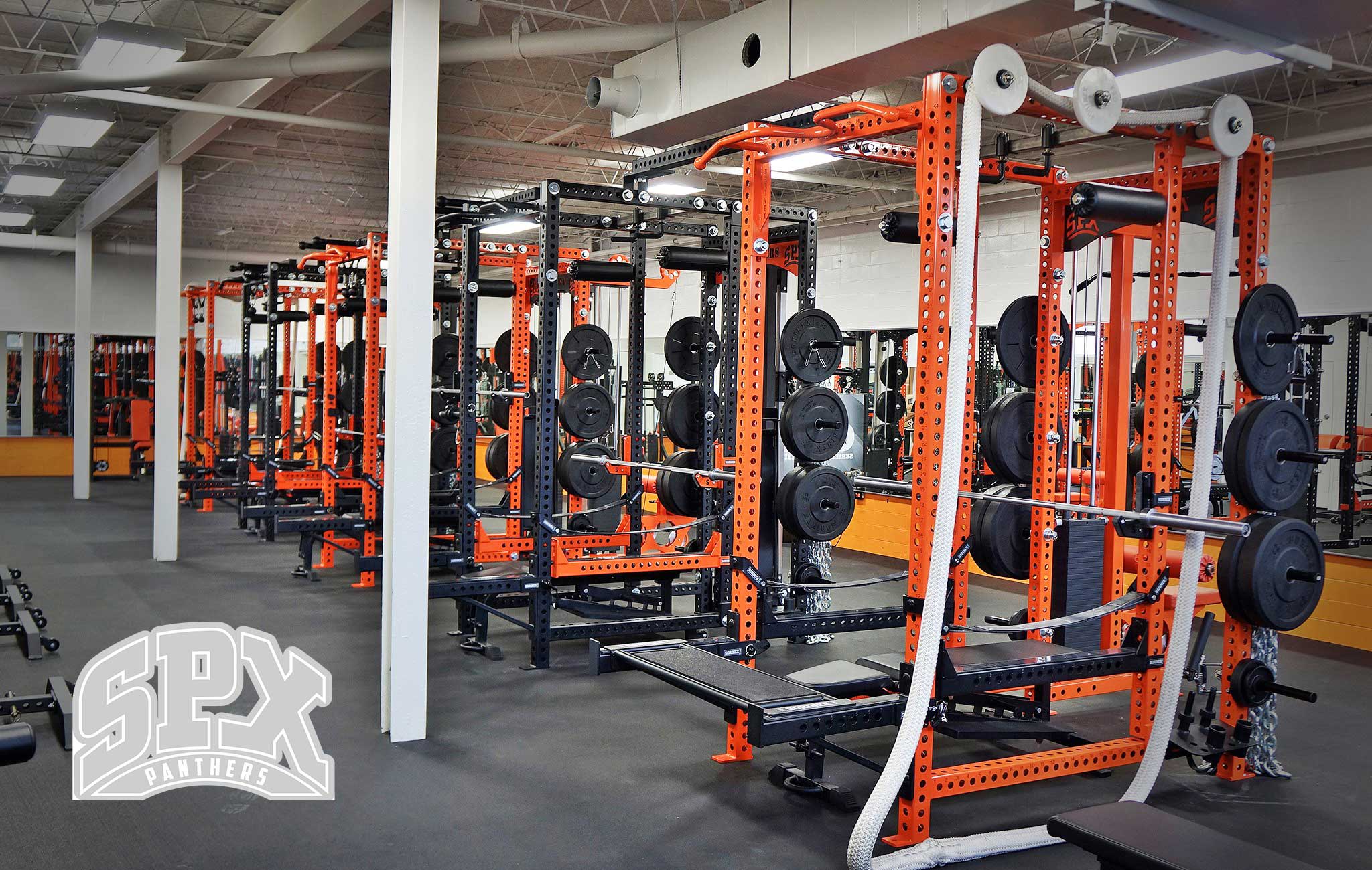 St Pius X High School Sorinex strength and conditioning facility