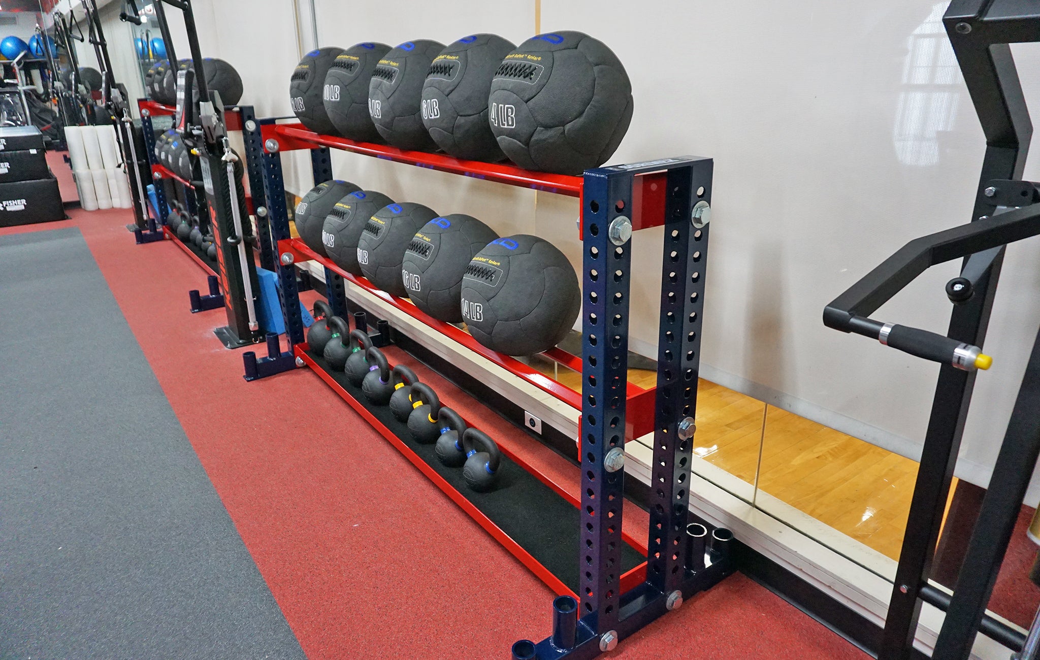 college strength and conditioning equipment