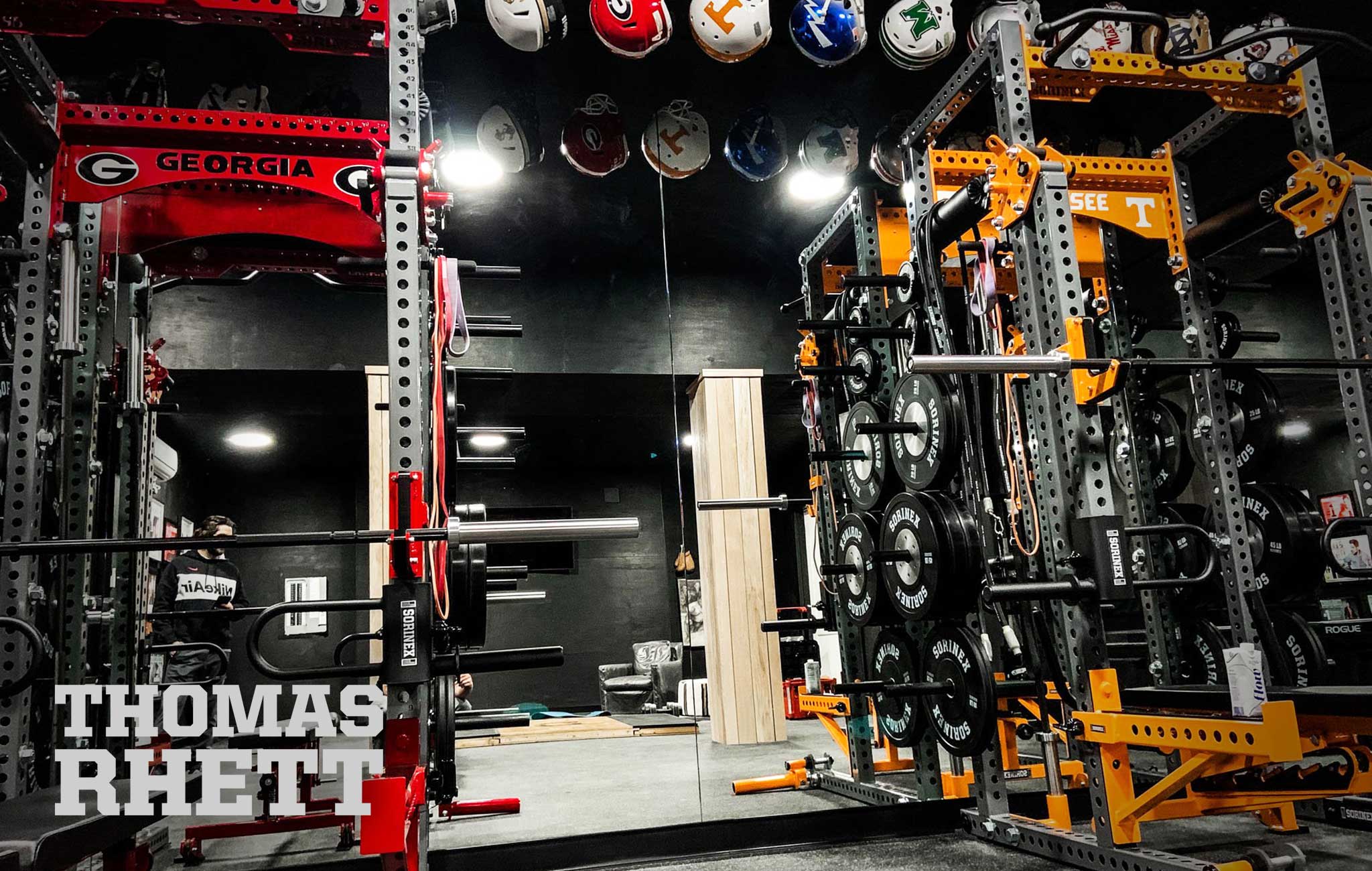 thomas Rhett Home Gym