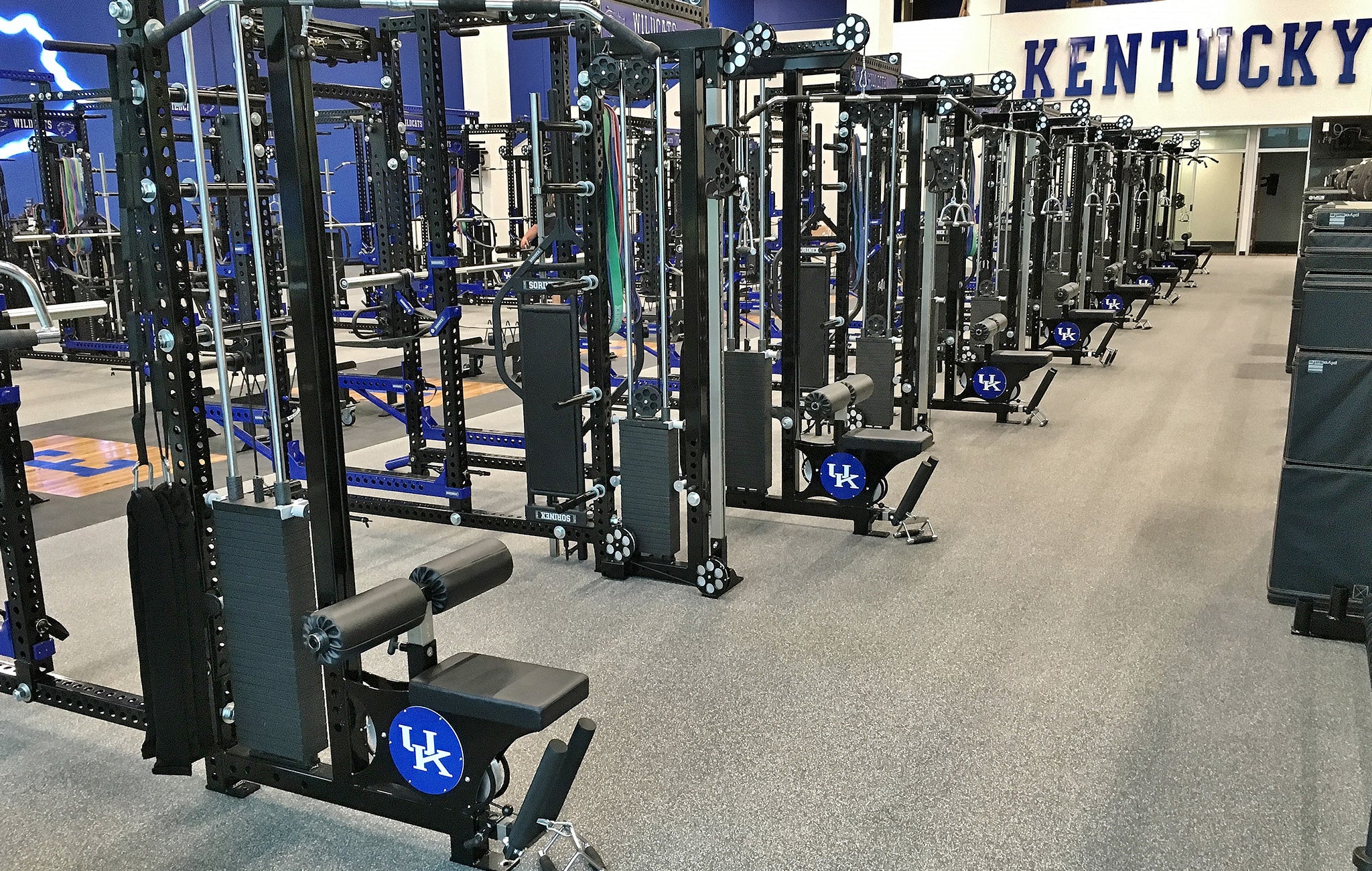 University of Kentucky strength training facilities