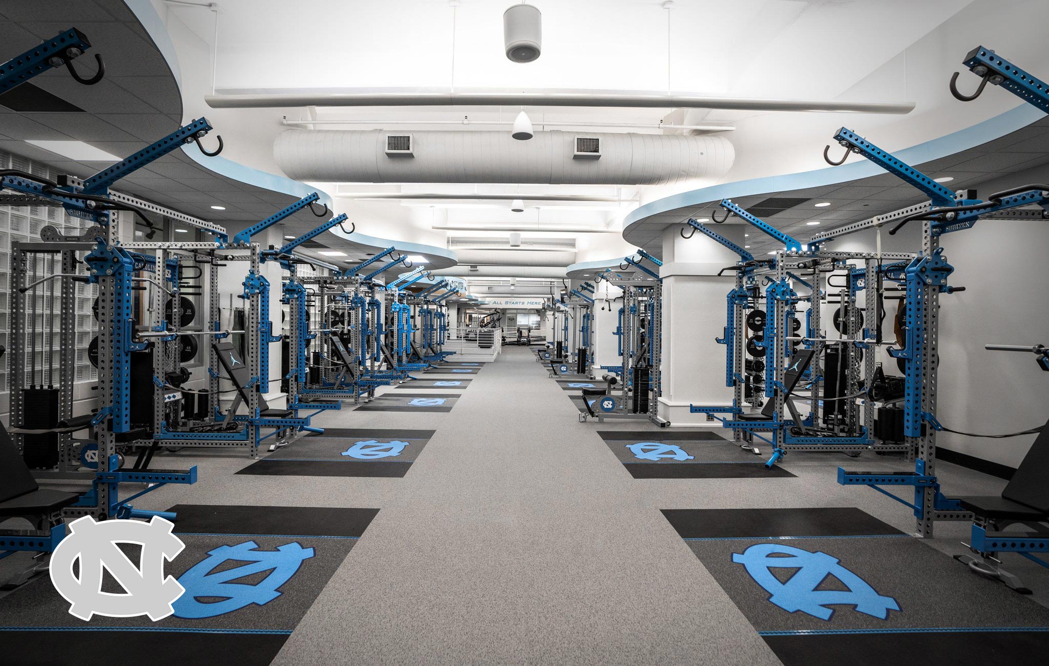 UNC Sorinex strength and conditioning facility