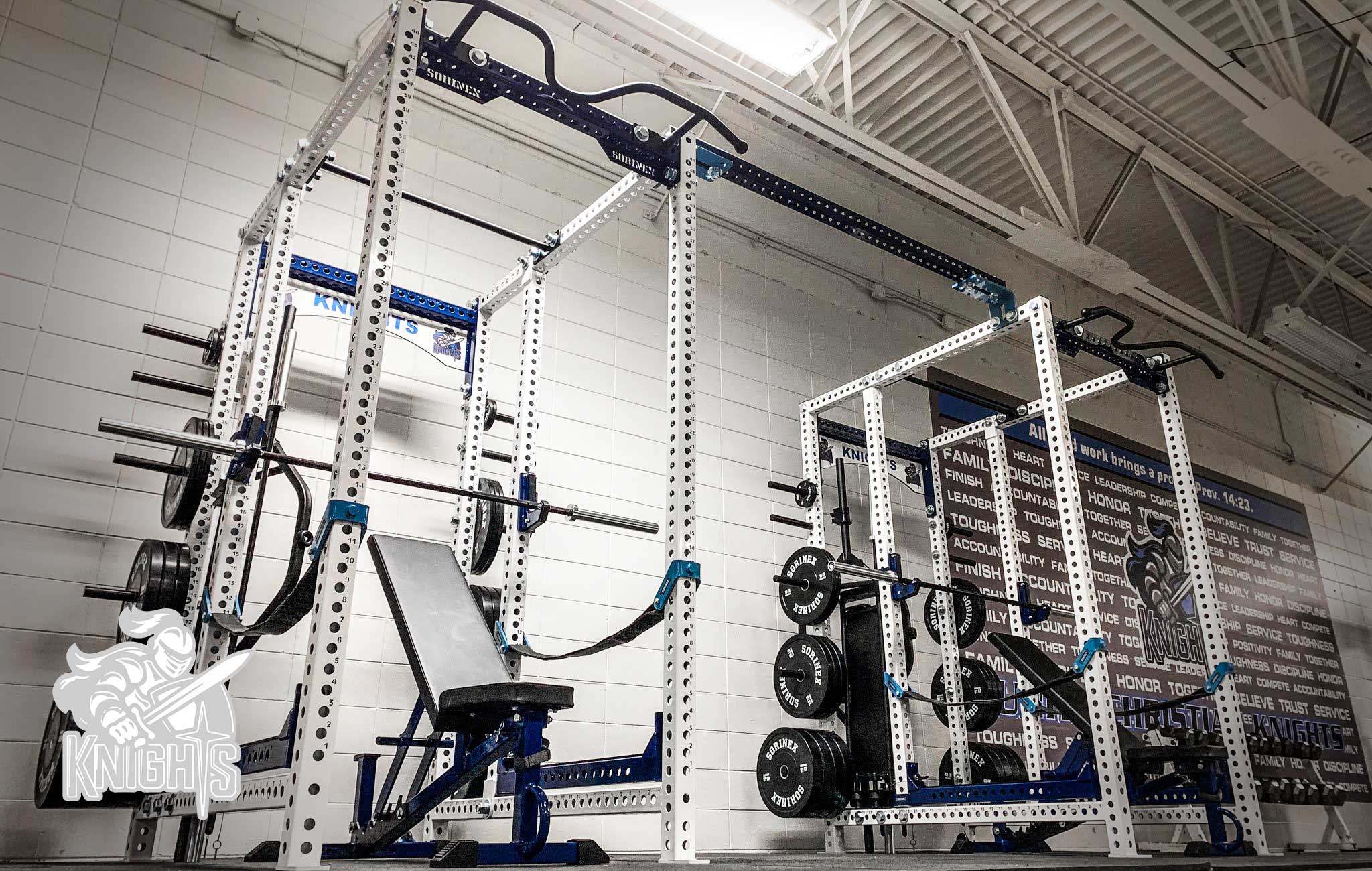 Unity Christian high school Sorinex strength and conditioning facility