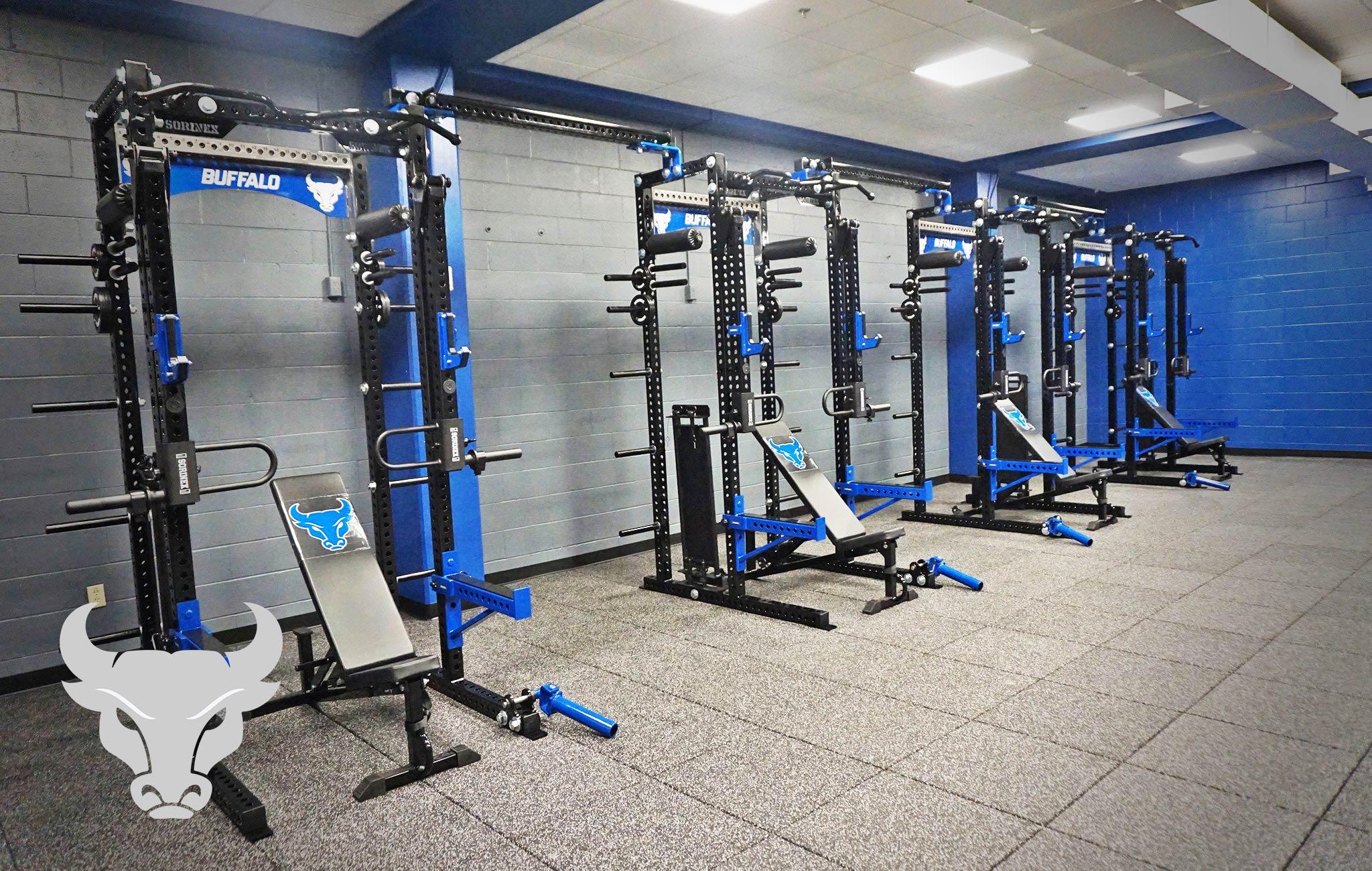 University of Buffalo Sorinex strength and conditioning facility