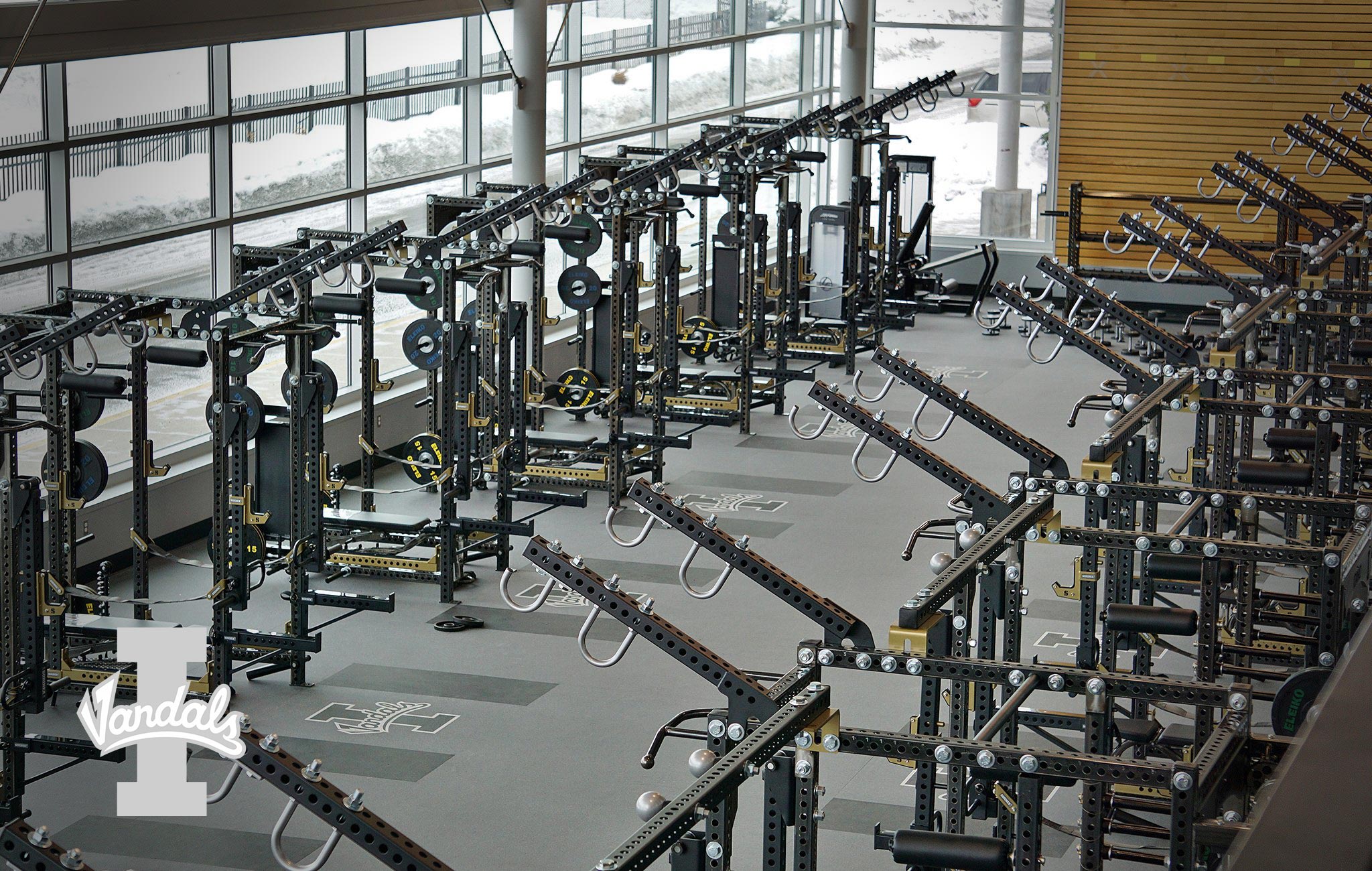 University of Idaho Sorinex strength and conditioning facility