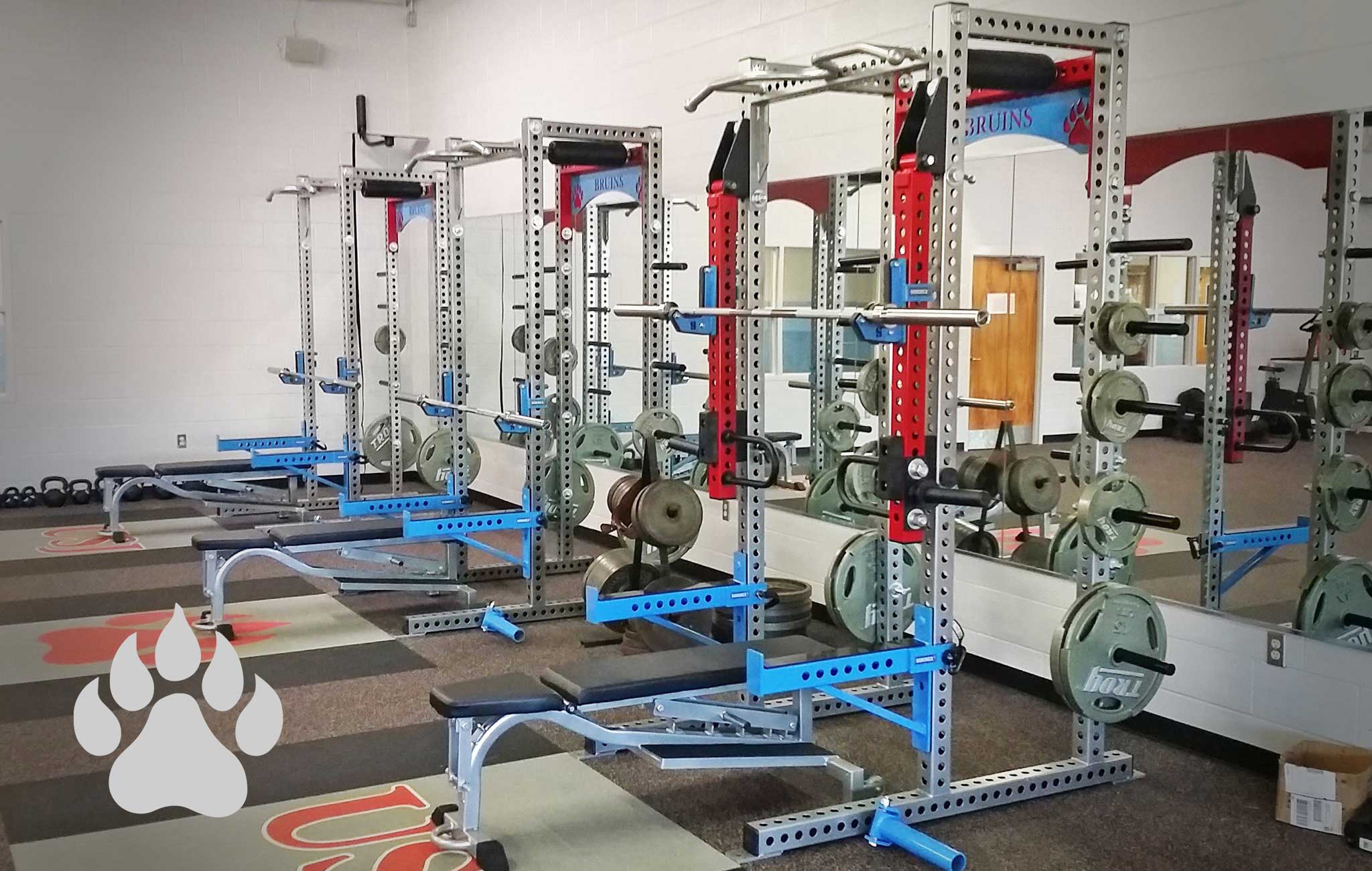University School of Jackson Sorinex strength and conditioning facility