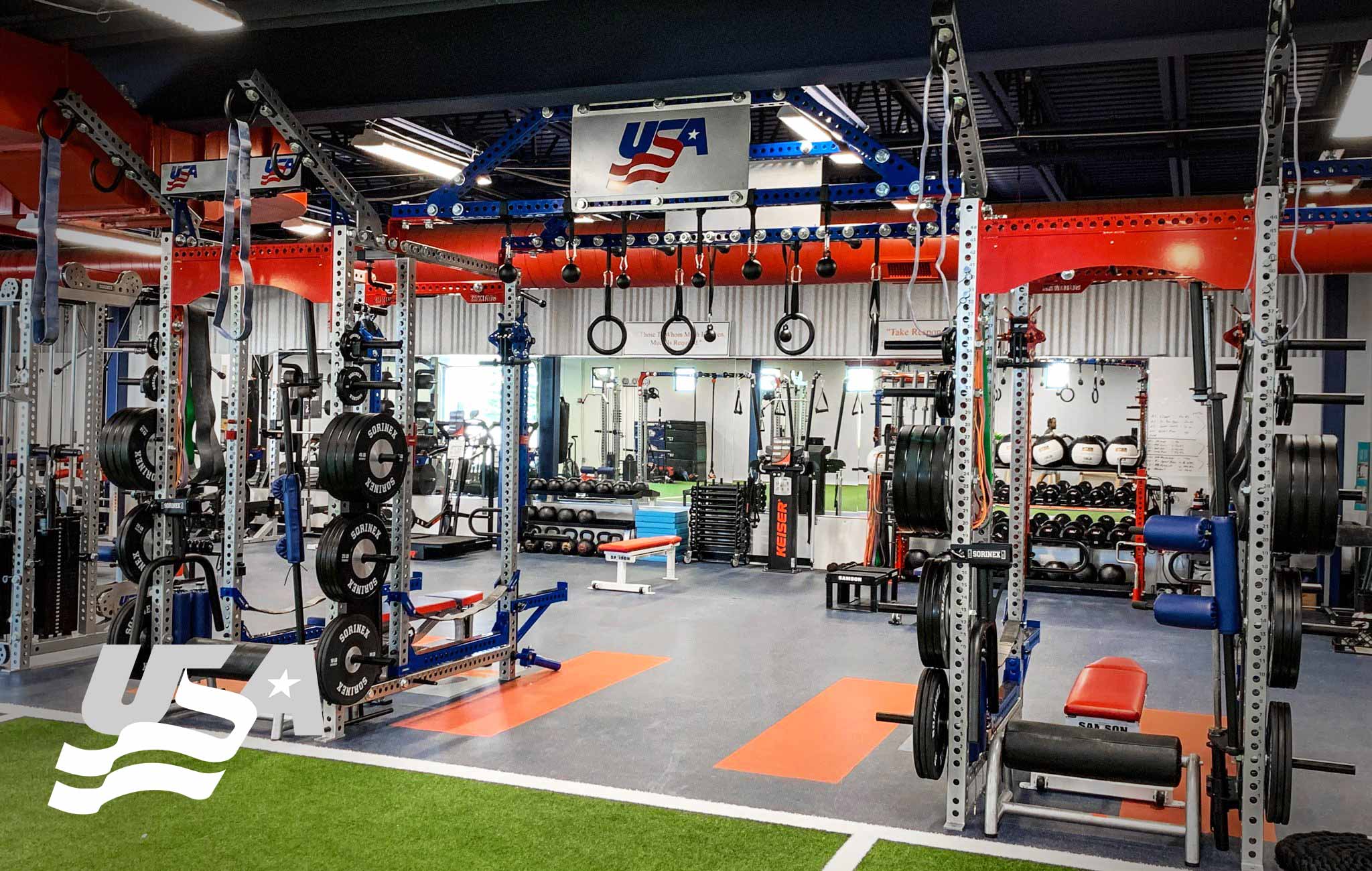 USA hockey Sorinex strength and conditioning facility