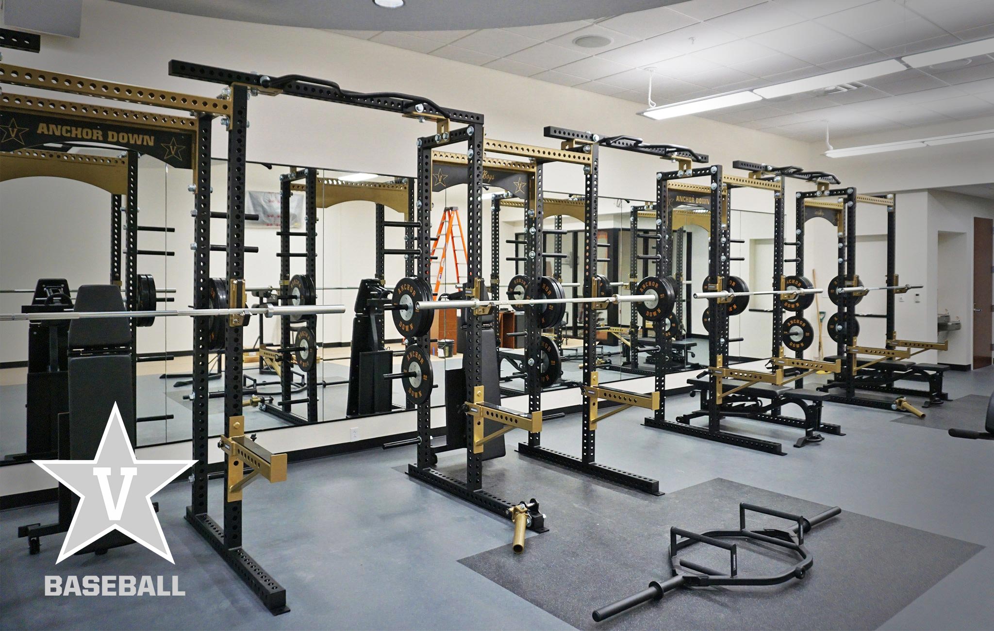 Vanderbilt baseball Sorinex strength and conditioning facility