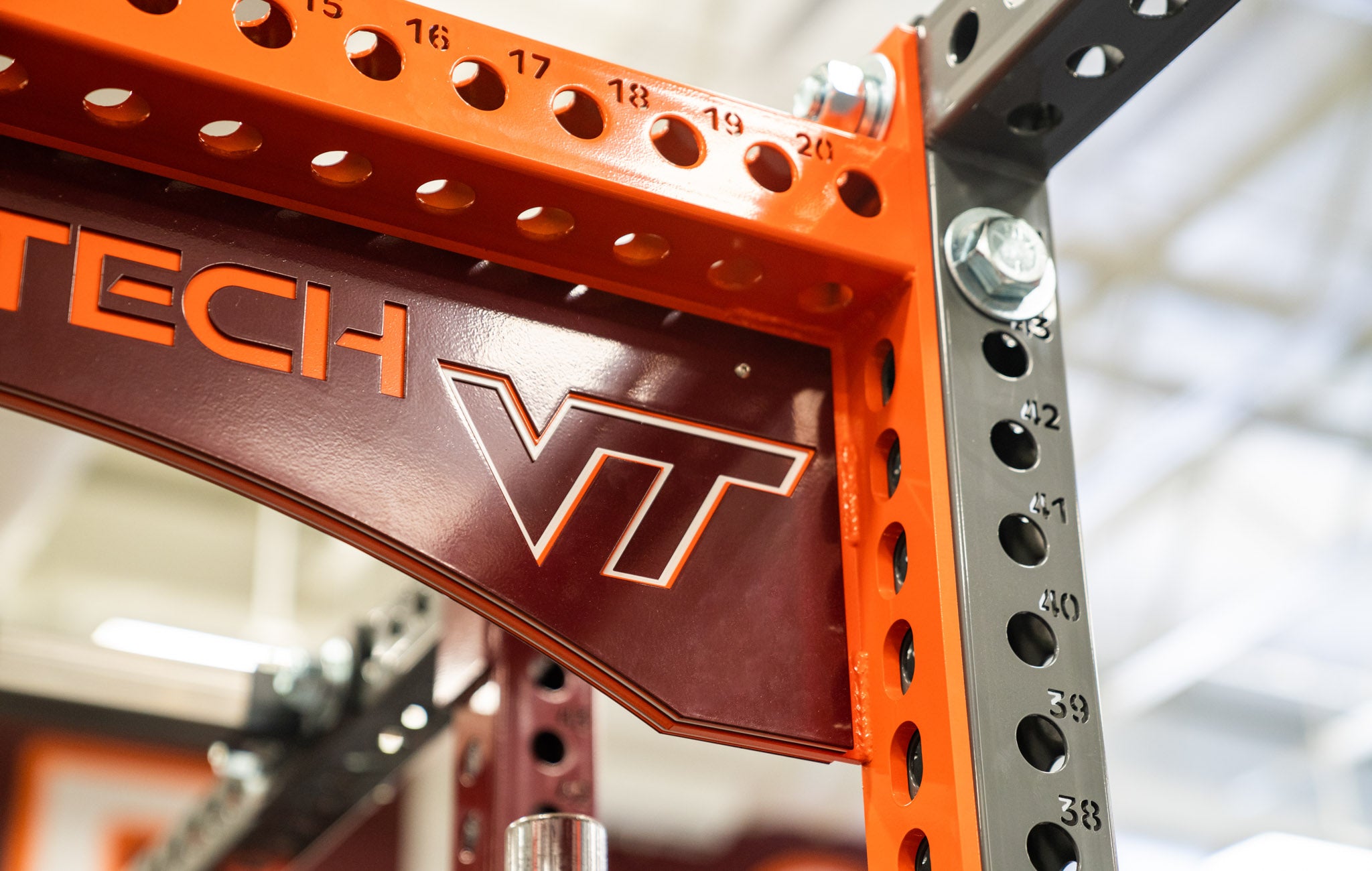 Virginia Tech Bumper Plate