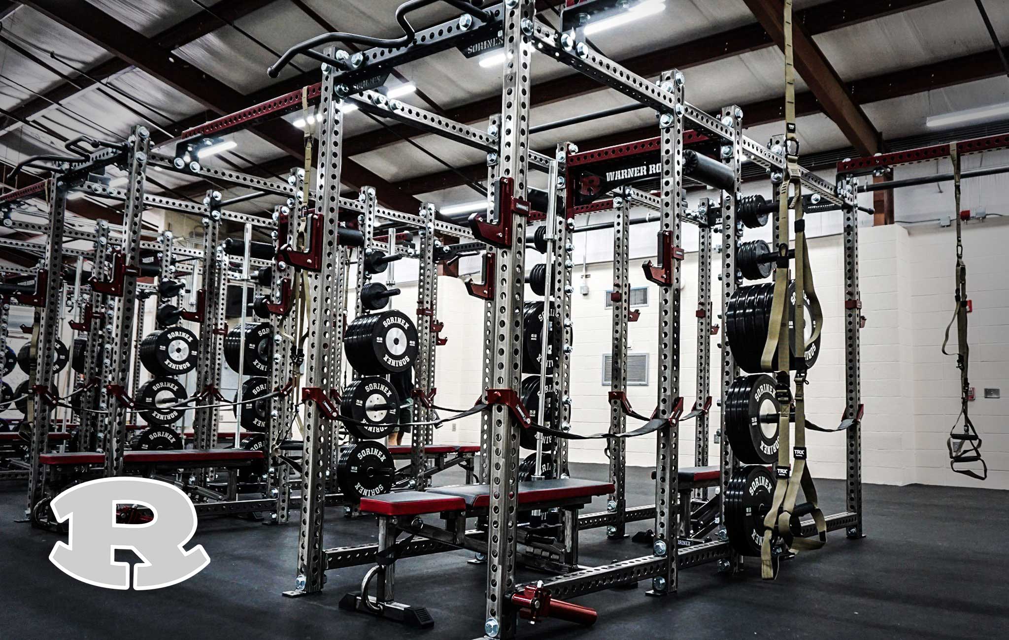 Warner Robins high school Sorinex strength and conditioning facility