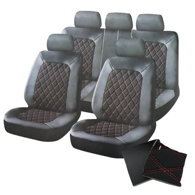 Protector de asiento trasero para coche, protector de respaldo de asiento  para niños, antideslizante, resistente al agua y transparente, #39;s, para  la mayoría de los coches, negro Feliz Sencillez