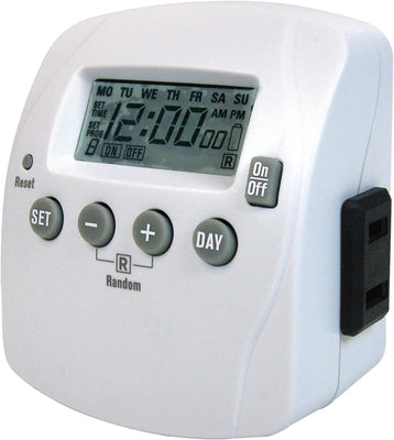 Cole-Parmer™ Temporizador/reloj digital Jumbo-Digit de 2 canales y doble  pantalla Digi-Sense™ Intervalo: Hasta 24 horas Controladores de  temporizadores