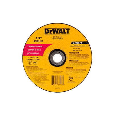 DISCO CORTE METAL 4-1/2″x1/8″x7/8″ ## DW44604 ## DEWALT - Coseimpa C.A.