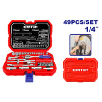 Caja de herramientas de 24 pulgadas con bandeja y cierre metálico Rimax  5238-XP – Do it Center
