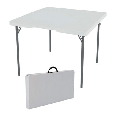  Paquete de 8 mesas plegables de plástico blanco granito de 60 x  30 pulgadas, mesas plegables de 5 pies, mesa plegable de plástico blanco de  5 pies, mesas plegables de plástico
