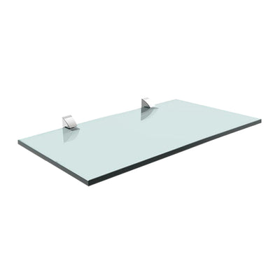 Repisa para baño con vidrio transparente 40 x 0.8 cm - Promart