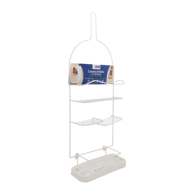 ESTANTE DUCHA FLEX CADDY BLANCO - Trends Home