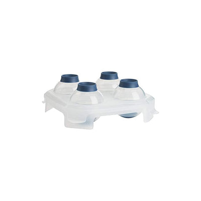 PACK 3 CUBETAS PARA HIELO DE SILICONA TIPO PANAL. GENERICO