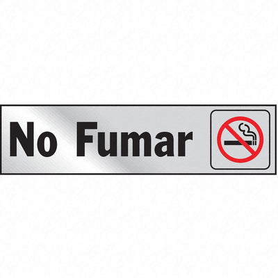 Señalización Prohibido Fumar 18.5 x 24 cm América Nair – Papelería del  Ahorro