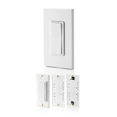 INTERRUPTOR SENCILLO MODERNO BLANCO 3WAY SW65 LUMISTAR