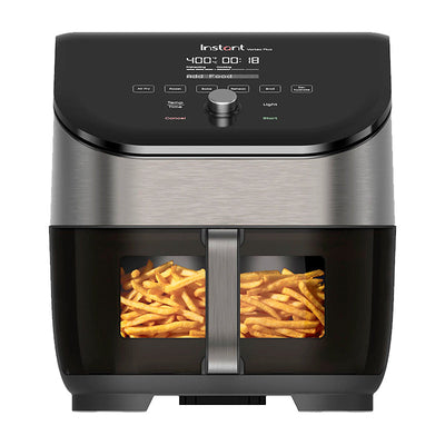 DOITOOL 1 juego de freidora de acero inoxidable pequeña Airfryer Mini  freidora de aire de acero inoxidable Freidora de pasta Hervir cesta de  espagueti