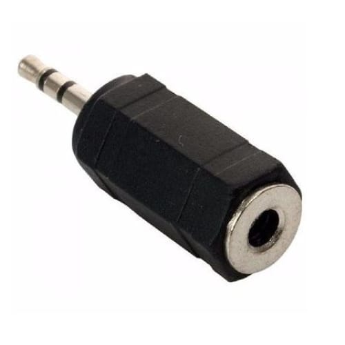 CONECTOR MINI JACK 3.5mm STÉREO CROMO,ROSCA HILEC - Power Light