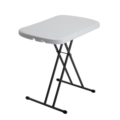  Paquete de 10 mesas plegables de plástico blanco granito de 5  pies x 30 pulgadas, mesa plegable de 5 pies, mesa plegable blanca de 5  pies, mesa plegable de 5 pies