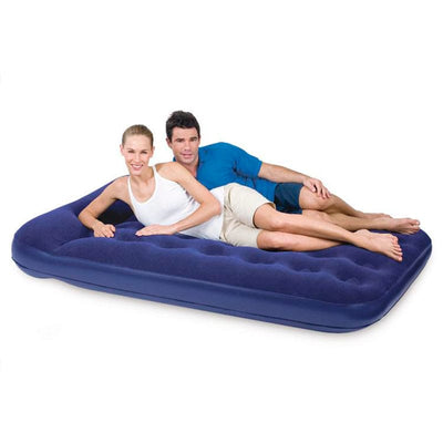 Colchón hinchable doble Bestway 203x152x36 cm con hinchador — PoolFunStore