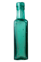 Aqua Glass Pepper Sauce Bottle