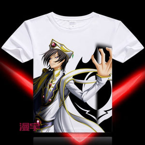 Code Geass Lelouch of the Rebellion T-Shirts Multi-style - Kawainess