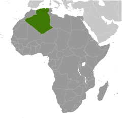 Algeria map