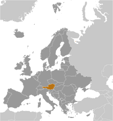 Austria locator map