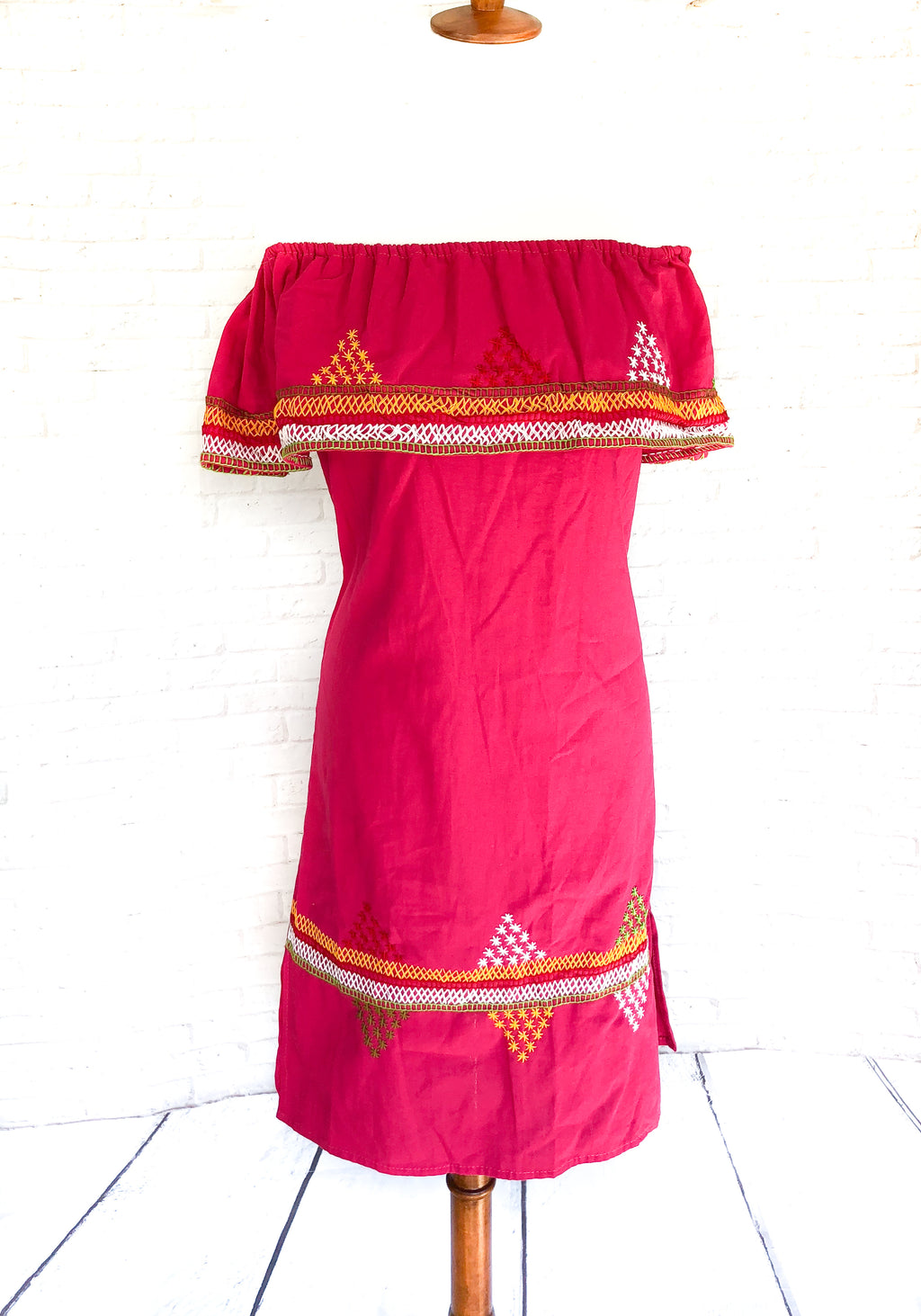 Mexican Dress | Puebla Dress | Embroidered Dress | Bonita Boutique
